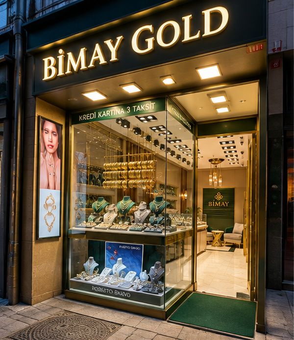 Bimay Gold kuyumcu mağazası dış cephe, Taksim İstiklal yakını