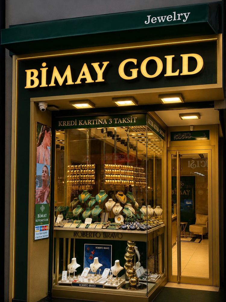 Bimay Gold kuyumcu mağazası, Beyoğlu Meşrutiyet Caddesi